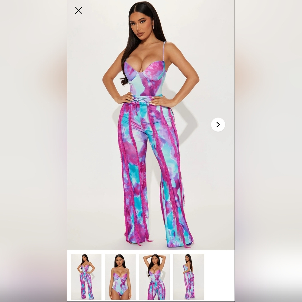 Vibrant Tie-Dye Two piece set